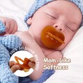 Silicone Dummy Pacifier - Amber (3 months+) 